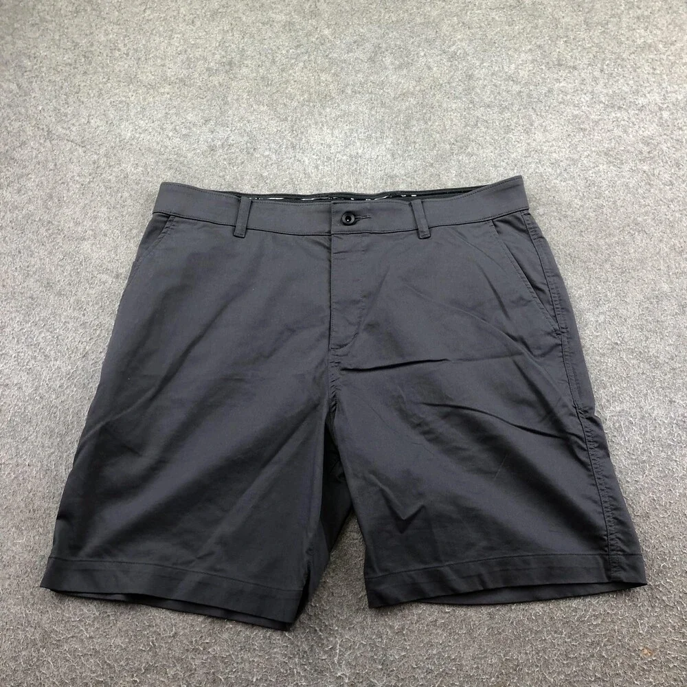 Nike Shorts Mens 36 Gray Golf Dri-FIT 10 Inch Athletic Quick Dry Pockets